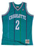 Mitchell & Ness Jersey - Charlotte Hornets Road Larry Johnson 2 - Teal - SMJYGS18147