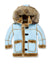 Jordan Craig Jacket Kids - Shearling Coat - Sky - 91540PK