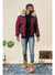 Jordan Craig Jacket - Canvas Puffer - Bordeaux - 91541