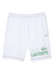 Lacoste Shorts - Contrast Branding Fleece Shorts - White-001  - GH5638