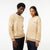 Lacoste Sweater - Unisex Monogram Alpaca - Brown Yellow - AH08125