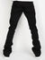 Waimea Stacked Jeans Distressed - Jet Black - M5764T