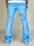 R3Bel Pants - PU Cargo - Blue - 632-692