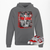Game Changers Hoodie - The Rebel - Grey And Red