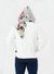 Frost Original Hoodie - Angel Tapestry Full Zip Up - White - F5115