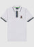 Psycho Bunny Polo - Holloway Polo - White - B6K167N1PC