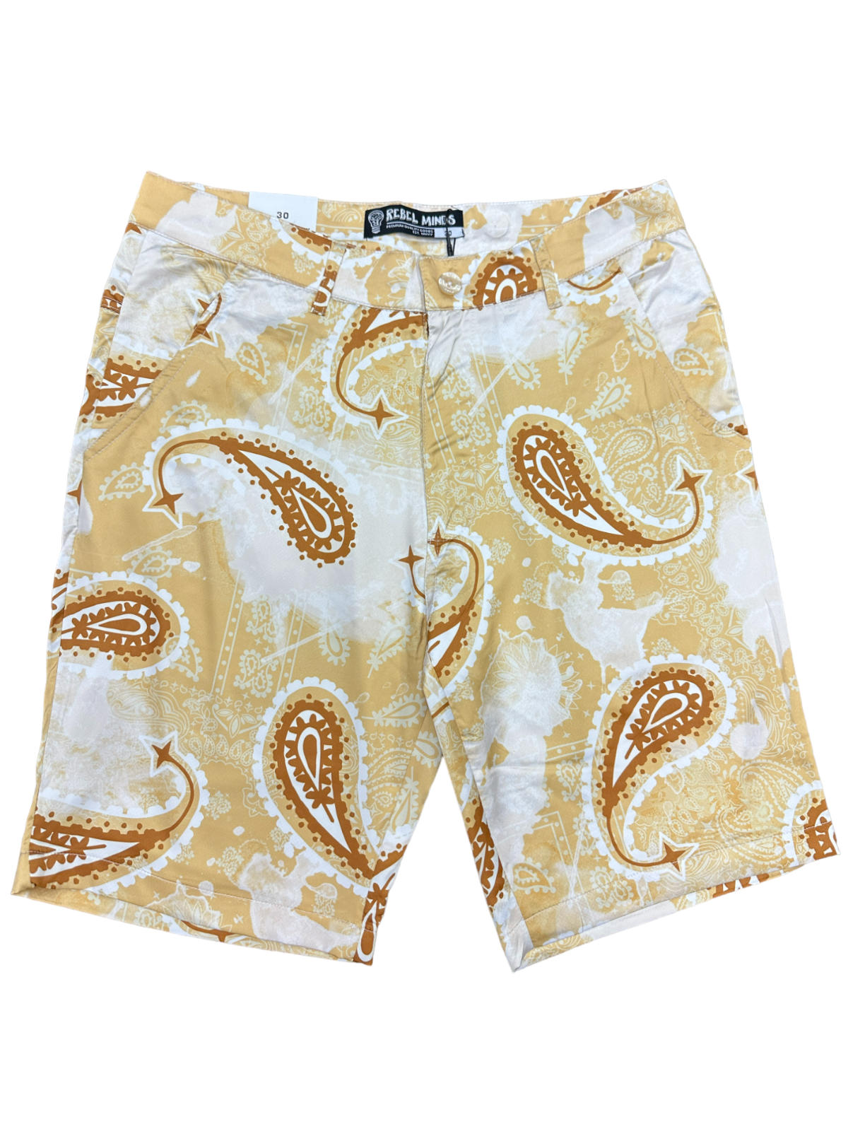 REBELLIOUS BEHAVIOR paisley fight shorts 🔊 ARE YOU READY