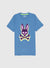 Psycho Bunny T-Shirt - Mulberry Tee - Cornflower - B6U759U1PC