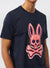 Psycho Bunny T-Shirt - Mulberry Tee - Navy - B6U759U1PC