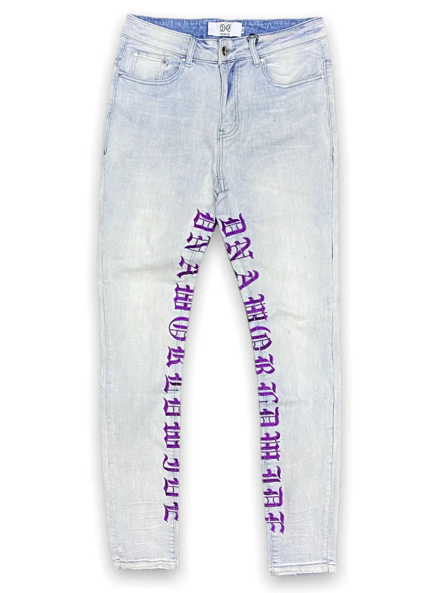 DNA Jeans - Worldwide - Blue With Purple – Vengeance78