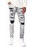 Waimea Jeans - Rip & Repair - M5686D - Grey Bleach