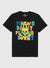 Psycho Bunny T-Shirt -  Fulton Printed - Black - B6U870U1PC