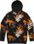 Point Blank - Flame All Over Hoodie - Black