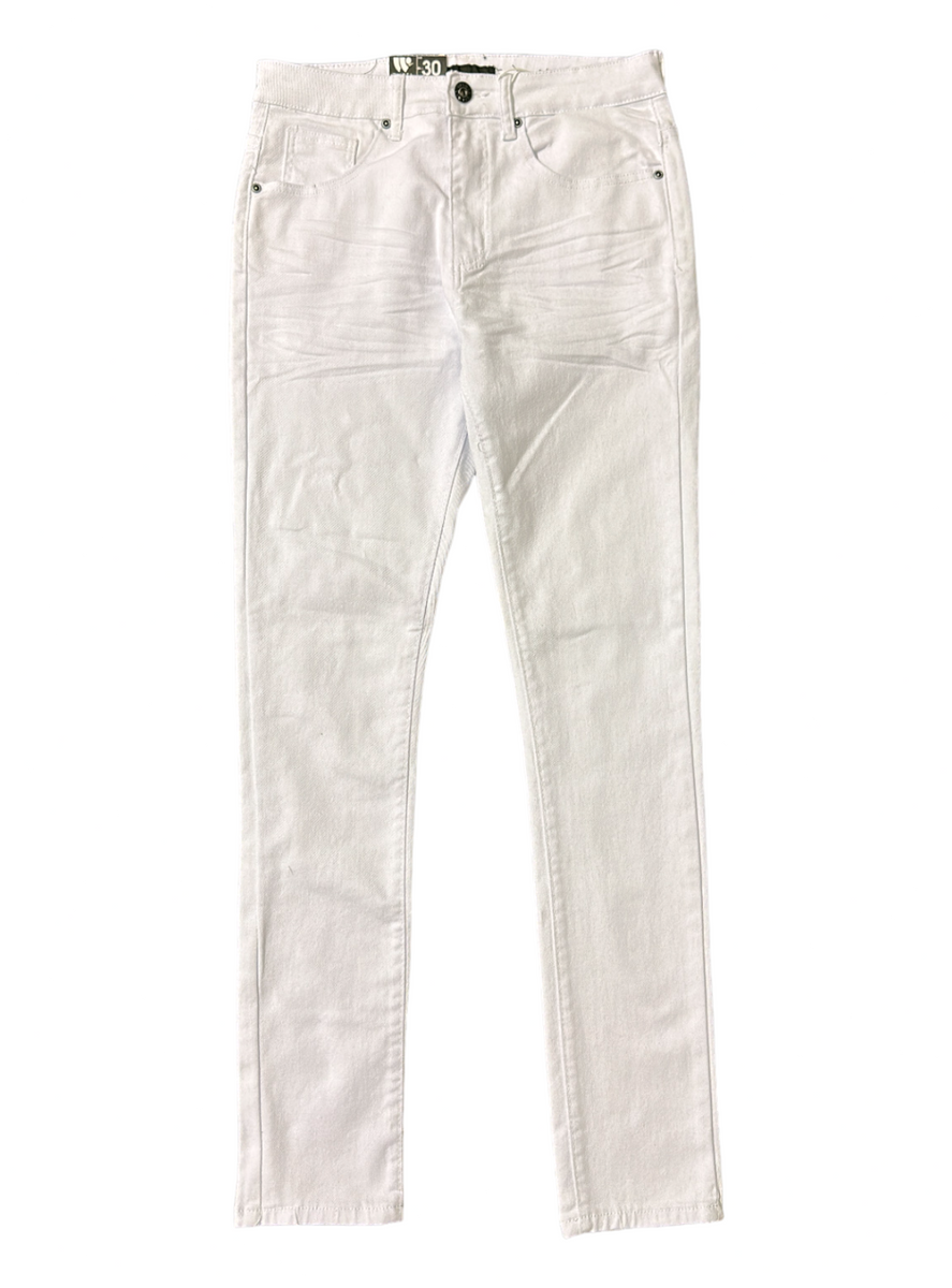 Waimea Jeans - Skinny Fit - White - M5694T – Vengeance78