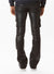 Rockstar Original Jeans Stacked Flare - Birch - Faux Leather - Black - RSM9812