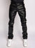 Politics Stacked Leather Pants - Endacott - Black - 552