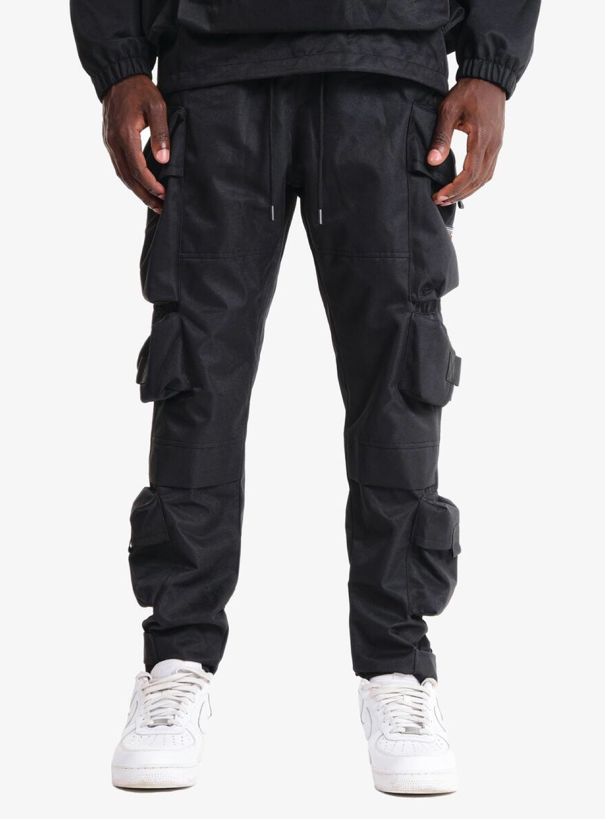 Life Code Track Pants - Twill Cargo - Black - 23P39 – Vengeance78