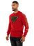 George V Sweatshirt - Branded Sleeves - Red - GV2404