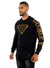 George V Sweatshirt - Branded Sleeves - Black - GV2404