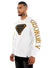 George V Sweatshirt - Branded Sleeves - White - GV2404