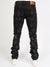 Politics Stacked Paint Splat Jeans - Bradley - Black - 501