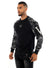 George V Sweatshirt - Lettered Sleeves - Black - GV2405