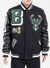 Pro Standard Jacket - Logo Mashup Varsity - Milwaukee Bucks - Black - BMB654288