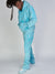 Ringspun Sweatsuit - Acid Washed - Sky Blue - 332-341