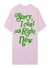 Outrank T-Shirt - Auto Reply - Can't Talk - Blush - AR001