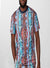 Coogi T-Shirt - All Over - Blue And Red - CG70201