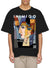 Inimigo T-Shirt - Oversized Tee - Cover Art - Dark Black - ITS9249