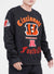 Pro Standard Sweatshirt - Old English Crew - Cincinnati Bengals - Black And Orange - FCI642983