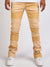 Waimea Jeans - Paneled Stack Fit - Khaki - M5640T