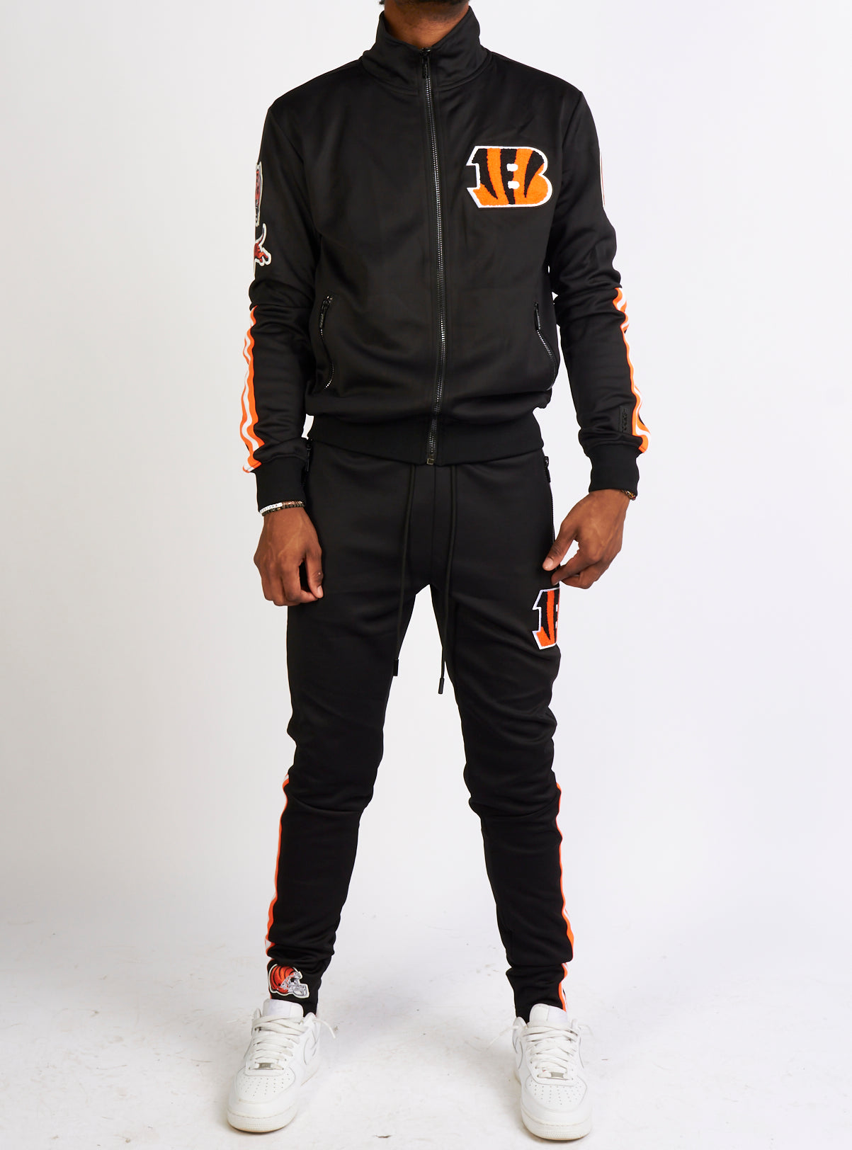 Cincinnati Bengals Tracksuit Sports Suit Hoodie Sweatshirt Jogger  Sweatpants Set