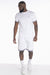 Makobi - M775 Makobi Luciano Shorts - White