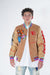 Frost Original - F1065 Love Kills Wool Varsity Jacket - Khaki