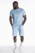 Makobi - M775 Makobi Luciano Shorts - Blue