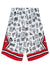 Mitchell & Ness Shorts - NBA Doodle - Chicago Bulls - TFSM1266