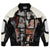 Makobi - F1028 Narco 8 Ball Varsity Jacket - Black