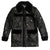 F1300 Heritage Long Quilted Coat - Black