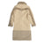 F1300 Heritage Long Quilted Coat - Natural