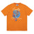 Makobi T-Shirt - F134 Loyalty Over Love - Orange