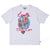 Makobi T-Shirt - F134 Loyalty Over Love - White