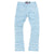 Makobi Jeans - F1705 Leon 36" Stacked - Blue