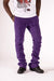 Makobi Sweatpants - F6220 Malik Stacked - Purple