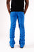 Makobi Sweatpants - F6220 Malik Stacked S - Royal