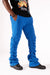 Makobi Sweatpants - F6220 Malik Stacked S - Royal