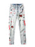 DNA Kids Jeans - Stones & Paint - Light Wash With Black And Red