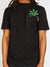 Original Fables T-Shirt - Flower Power - Black - T411