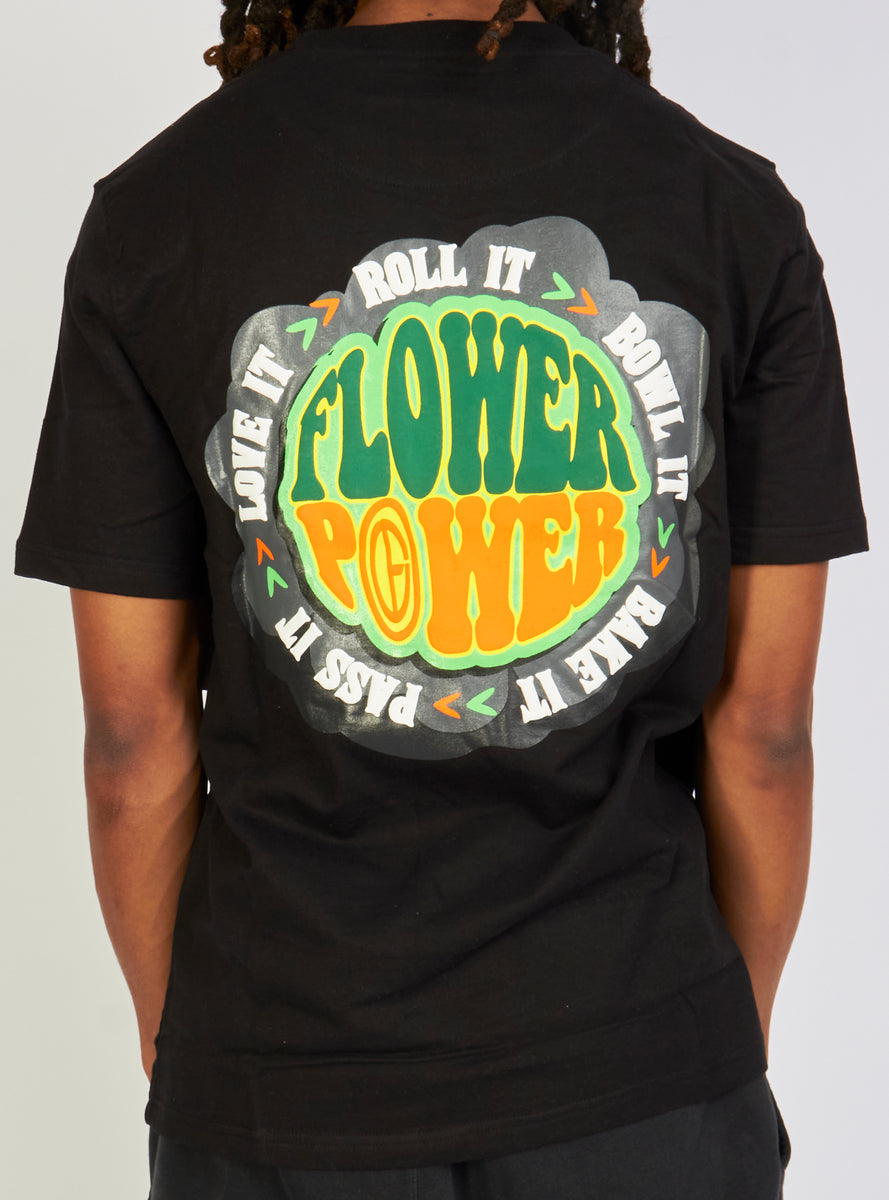 Original Fables T-Shirt - Flower Power - Black - T411 – Vengeance78